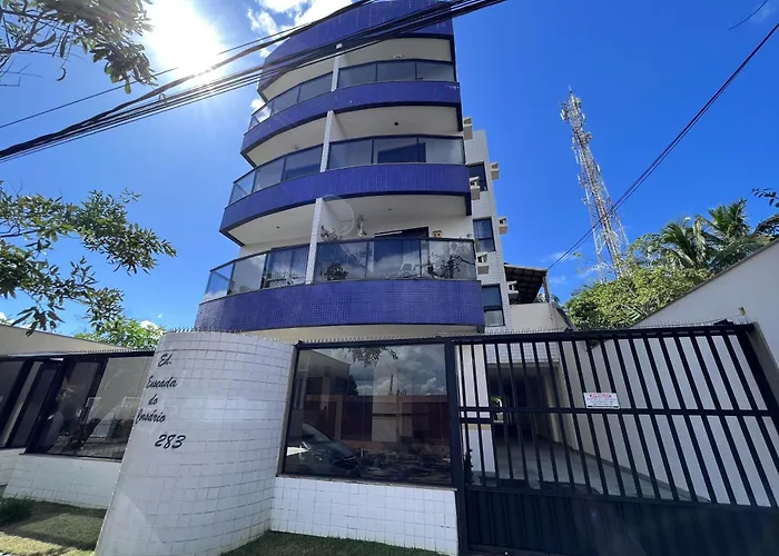 Dois quartos com ar a 190 m de praia Paradisíaca